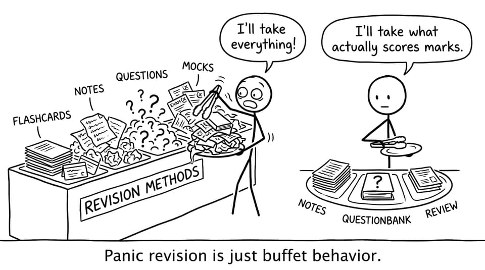 Panic revision is just buffet behavior