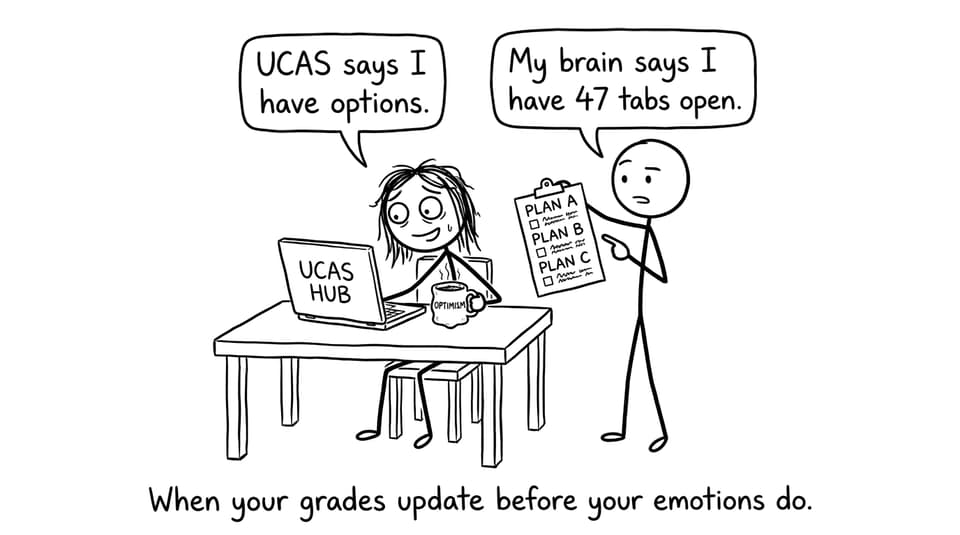 Results Day emotions vs UCAS reality