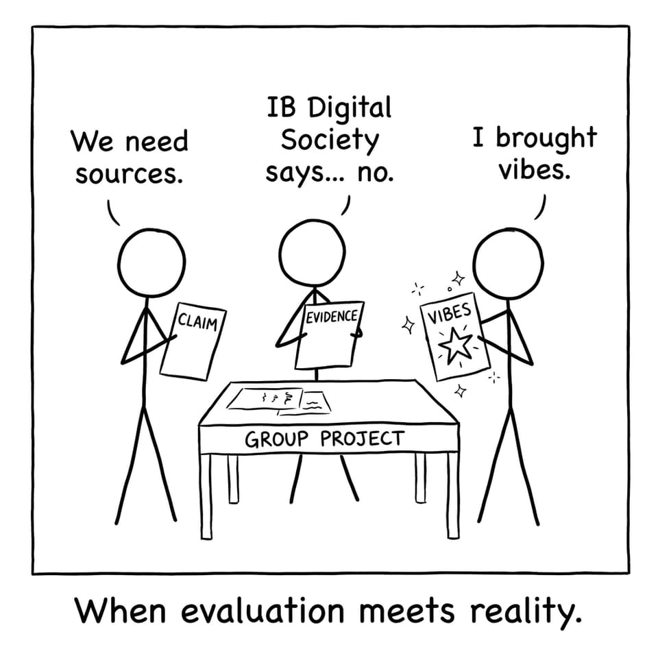 When evaluation meets reality.