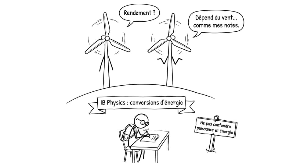 Éoliennes qui parlent comme des élèves