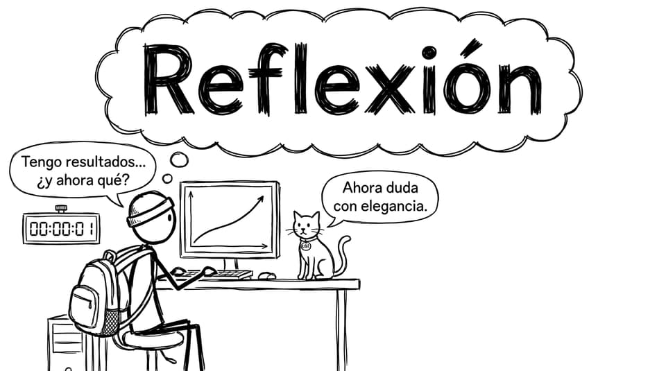 Reflexión con elegancia