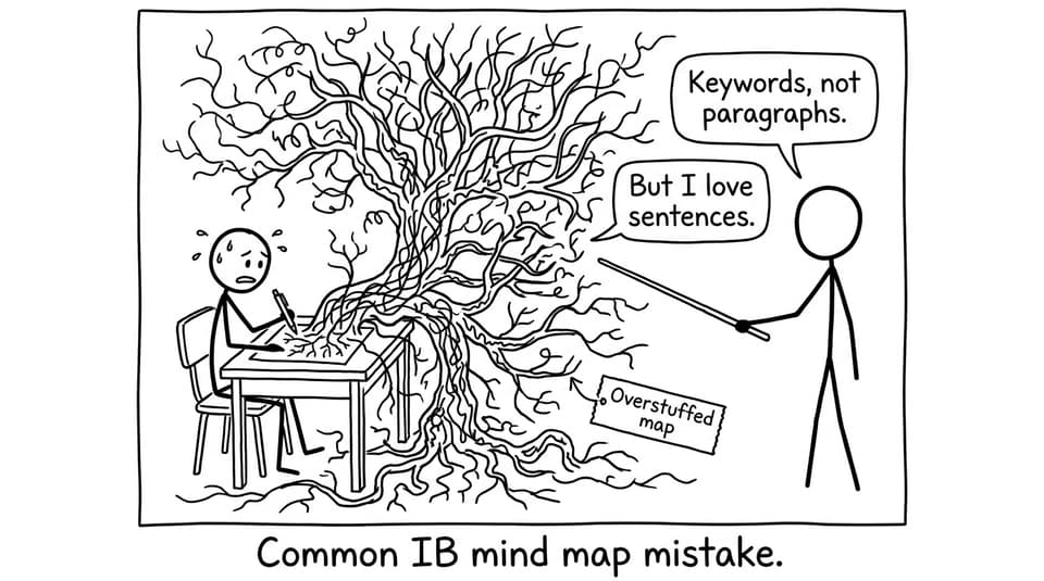 Common IB mind map mistake.
