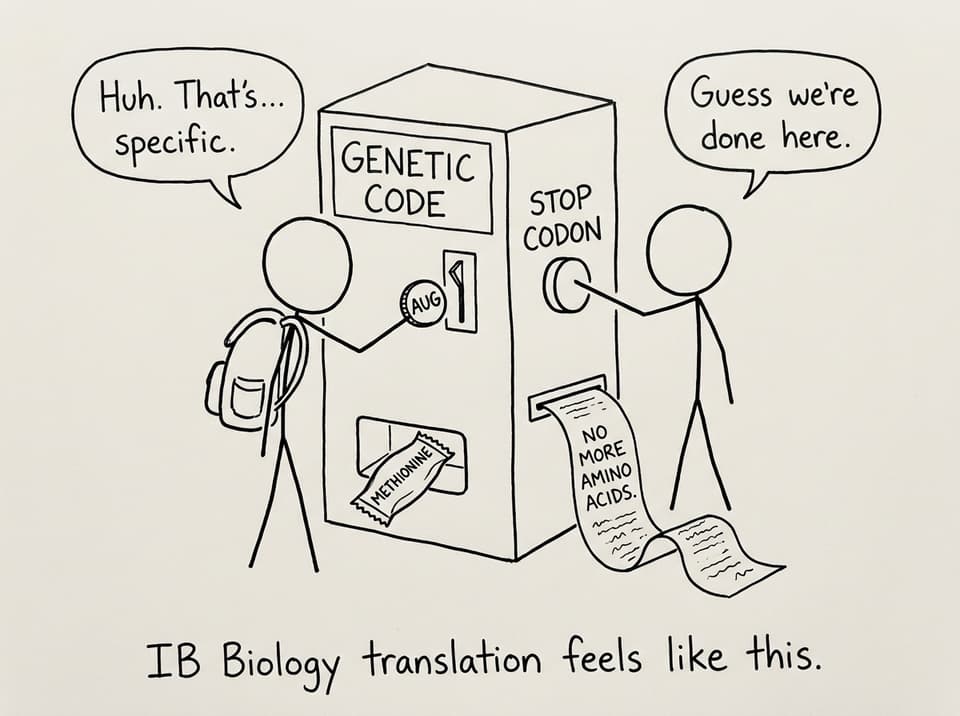 Genetic code vending machine comic