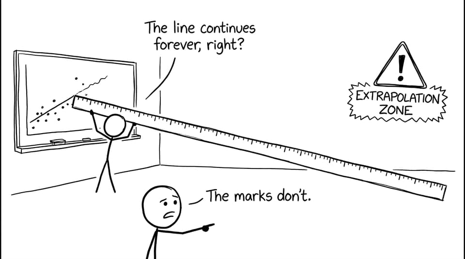 Extrapolation zone