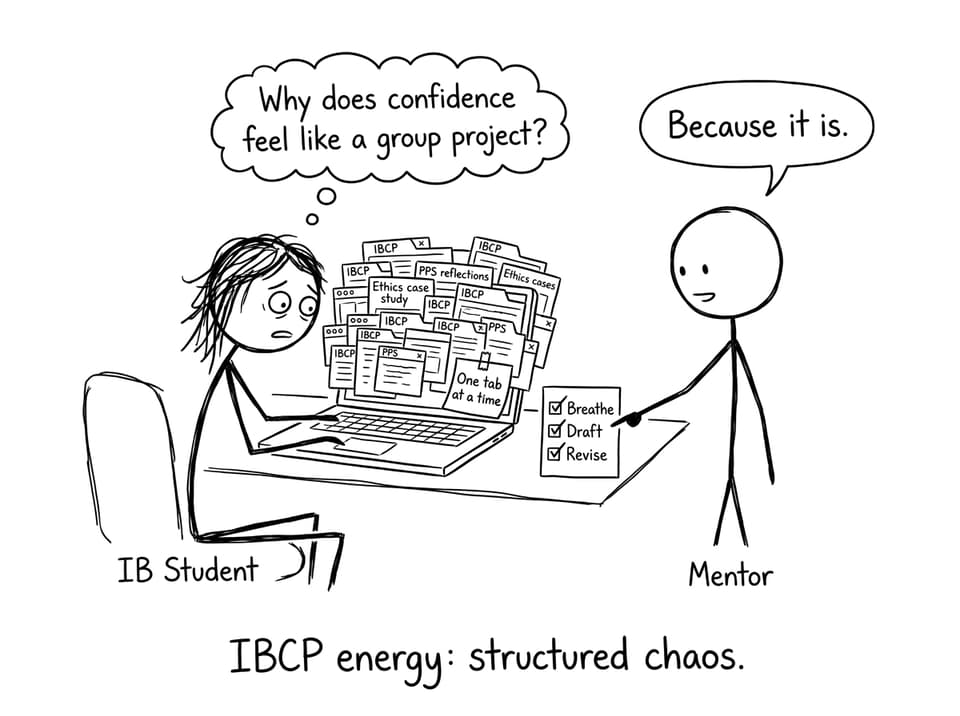 IBCP energy: structured chaos