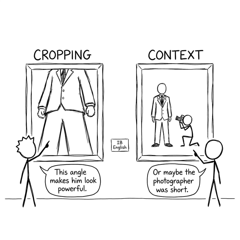 Two students debate whether framing is technique or just a short photographer