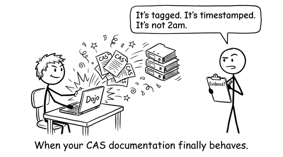 When your CAS documentation finally behaves.