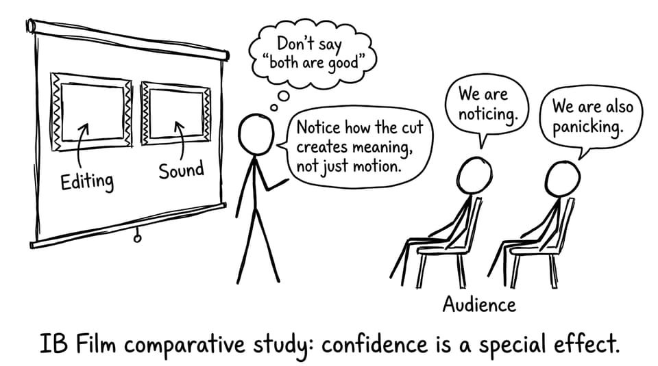 Comparative study presentation joke
