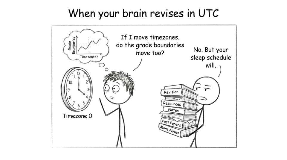 When your brain revises in UTC