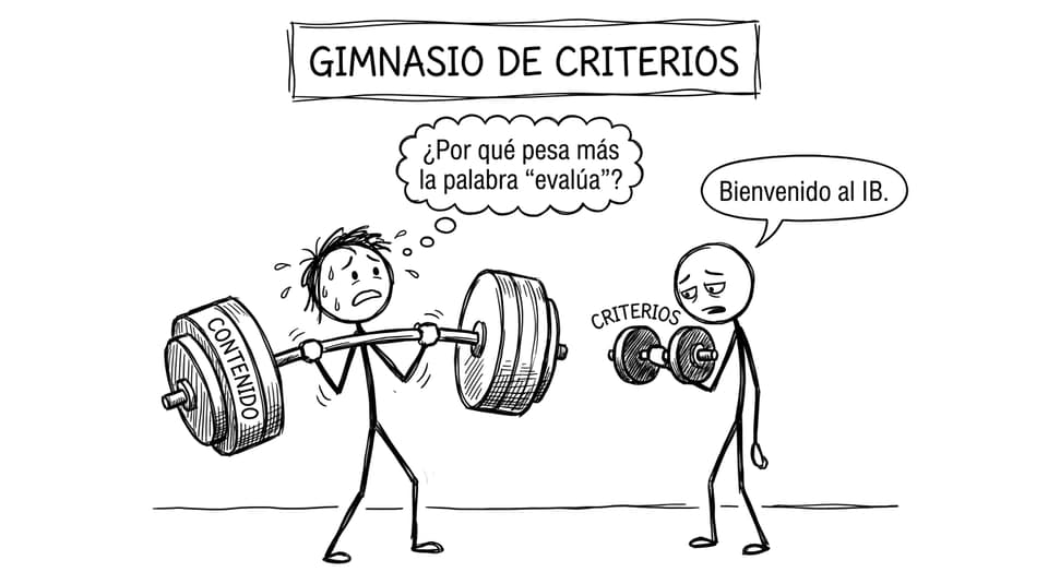 Gimnasio de criterios: contenido vs criterios