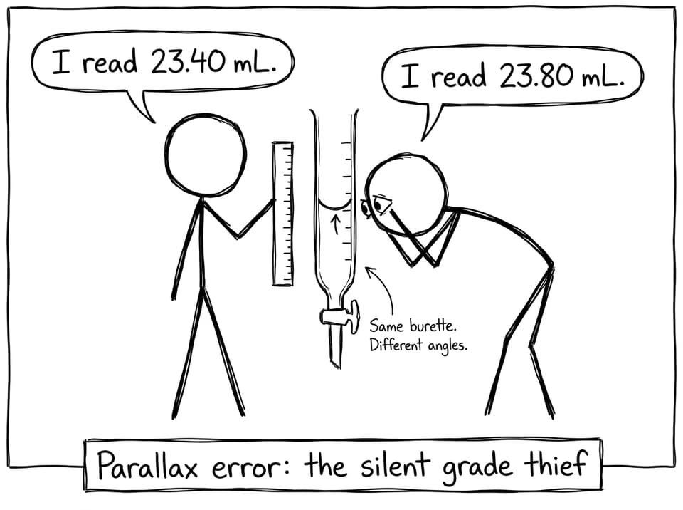 Parallax error joke comic