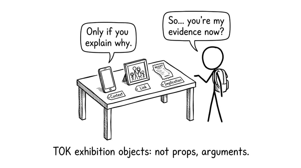 TOK objects are arguments