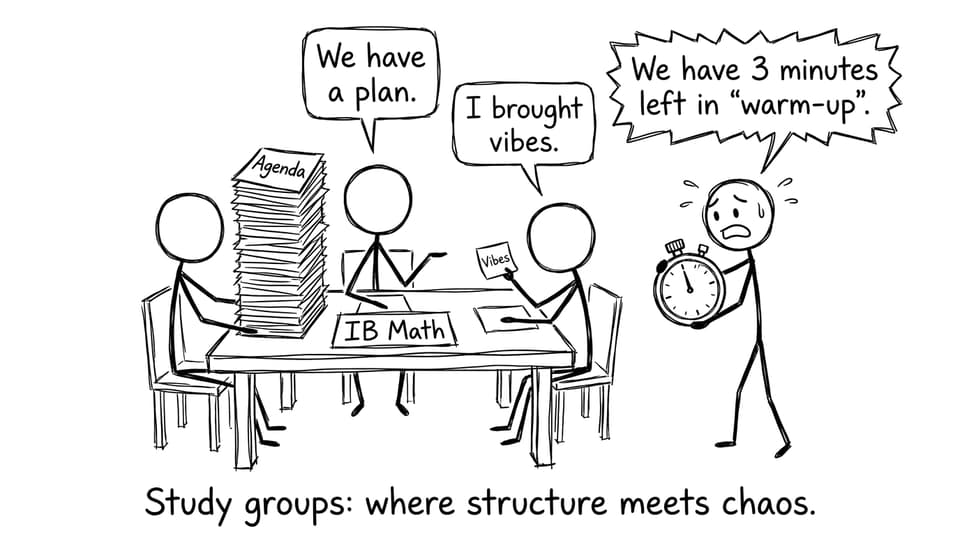 Study groups: where structure meets chaos.