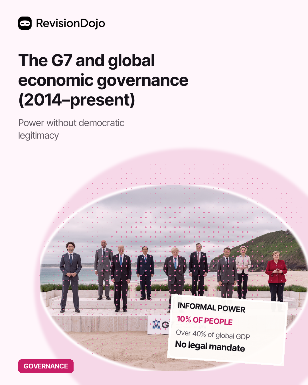 The G7 and Global Economic Governance: Power Without Legitimacy (2014-present)