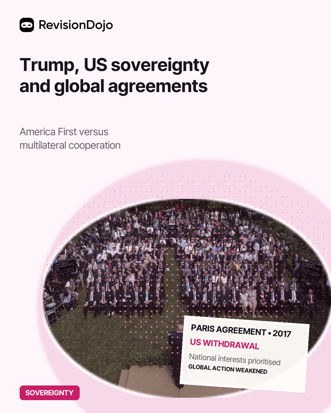 Donald Trump on U.S. Sovereignty and Global Agreements