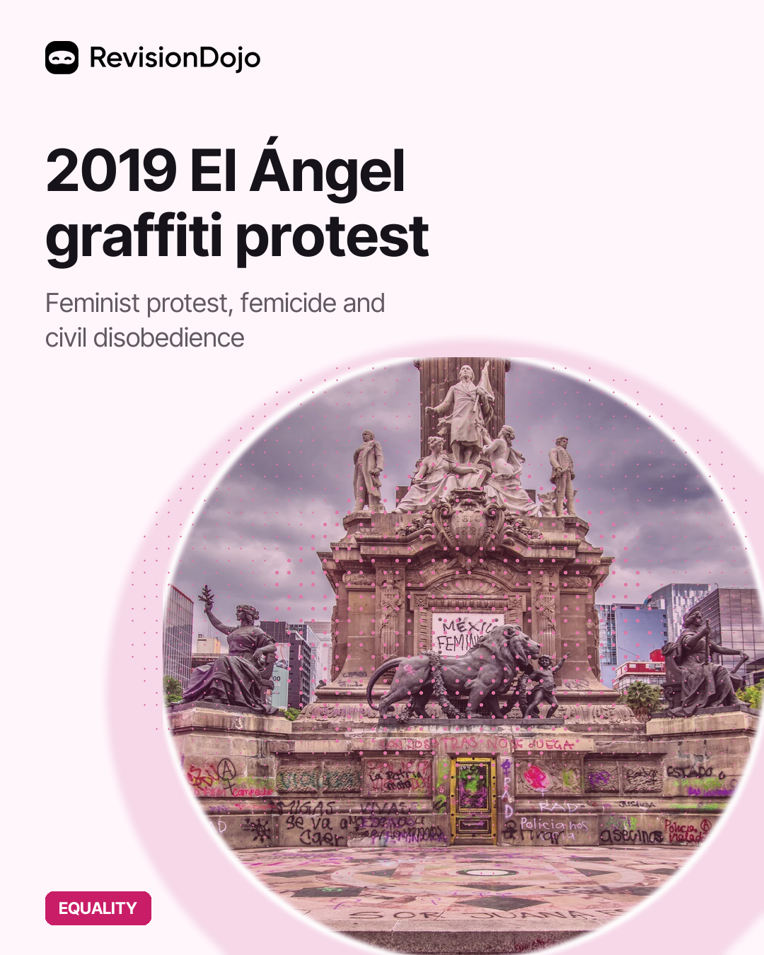 2019 El Ángel graffiti protest