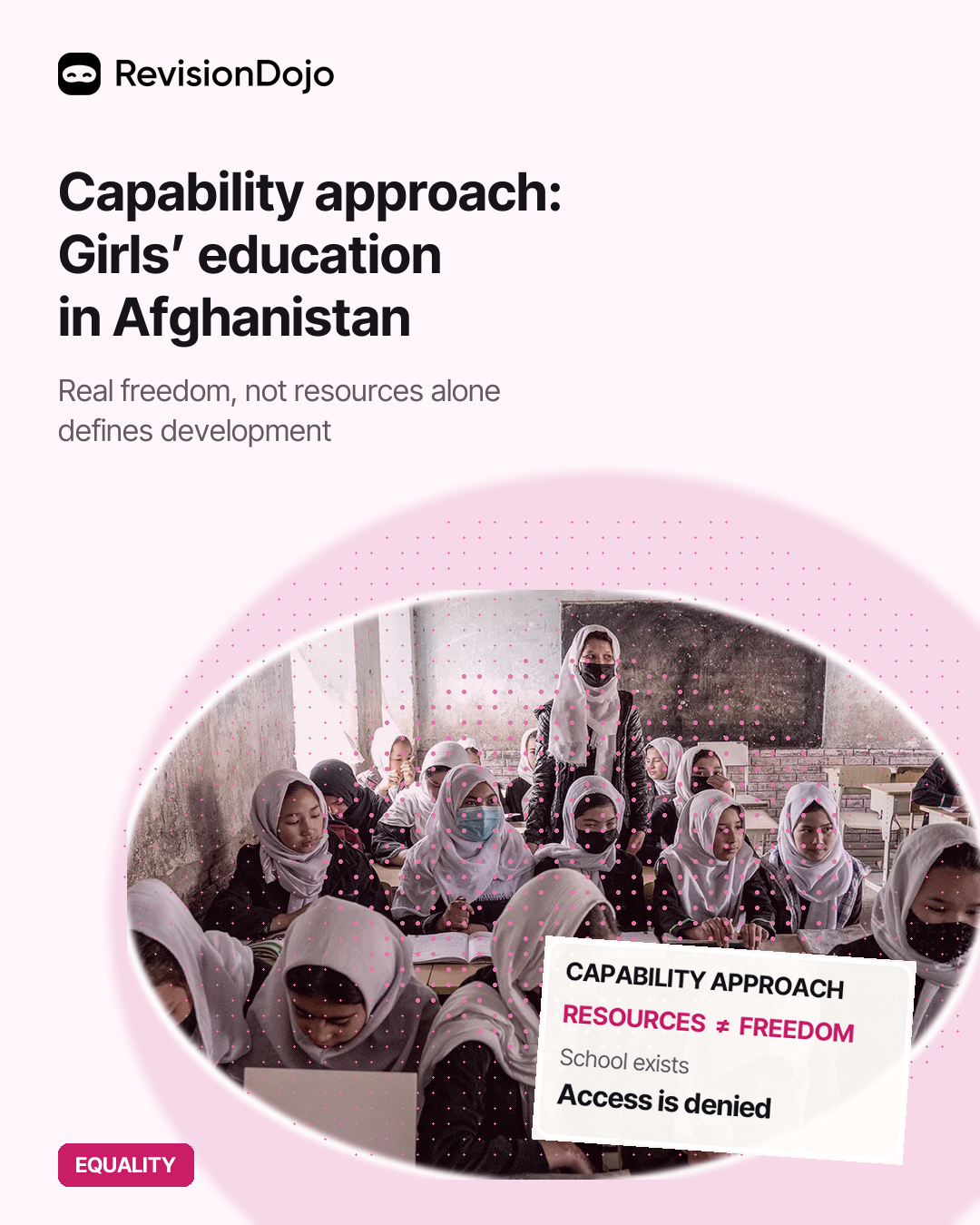 Capability Approach: Girls’ Education in Afghanistan