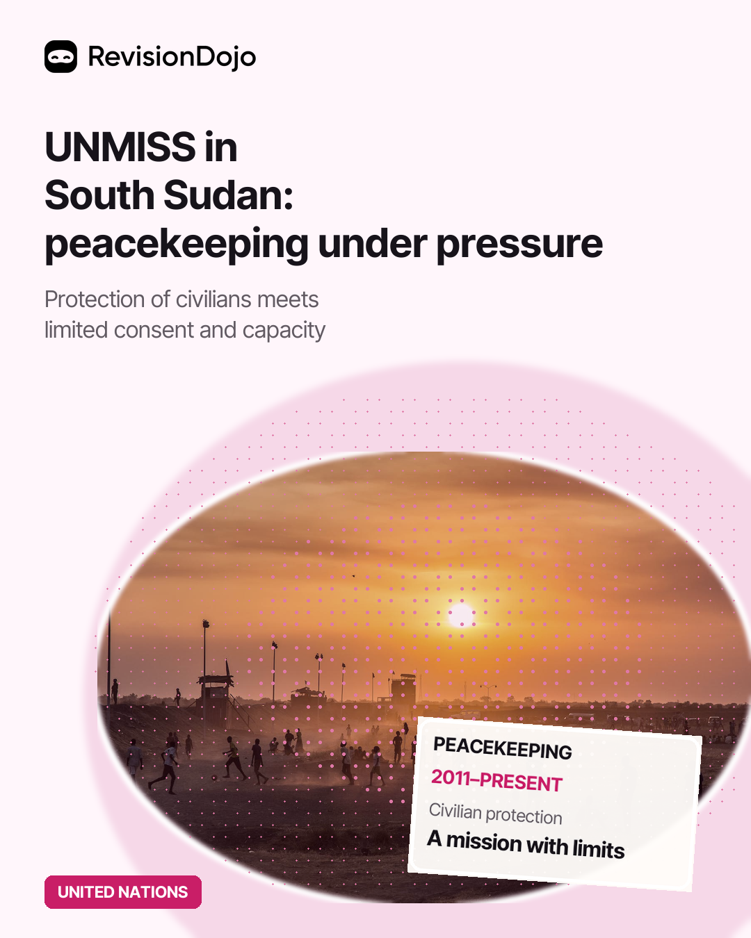The United Nations Mission in South Sudan (UNMISS)