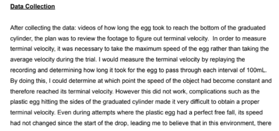 Figure 3: Sample 1, excerpt 1 of recording data