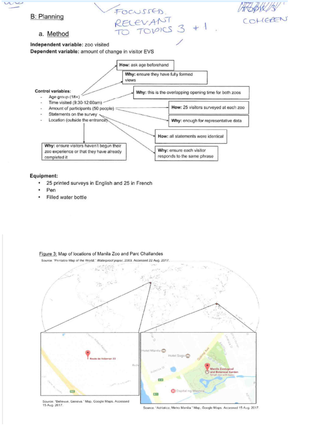 Figure 2: Sample 1, excerpt 1 of method