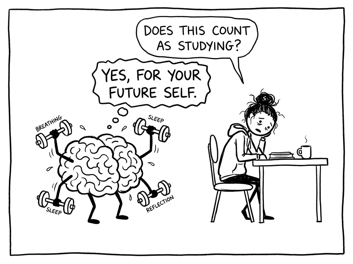 Brain lifting “sleep” dumbbells