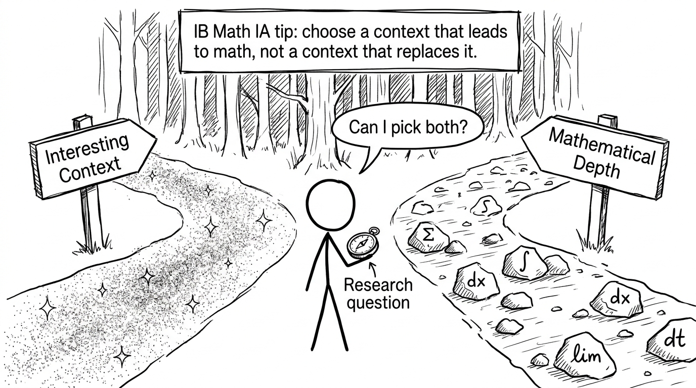 Comic about choosing context vs depth