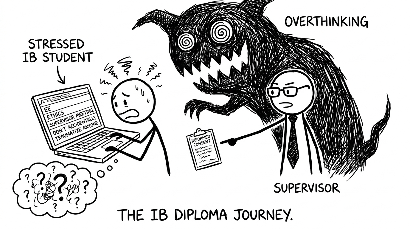 Student tabs and the Overthinking monster