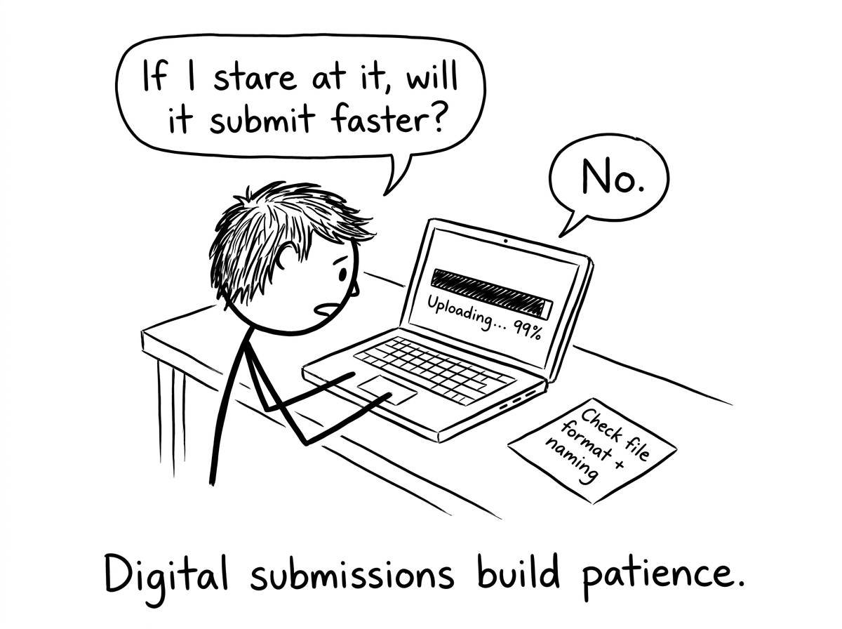 Digital submissions build patience