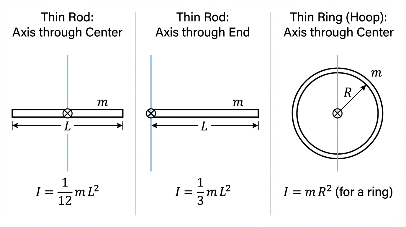 Moment Of Inertia Rod About Its End