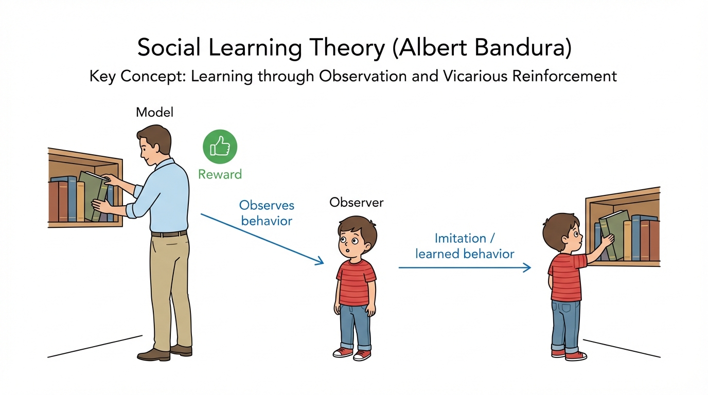 Vicarious Reinforcement Social Learning Theory