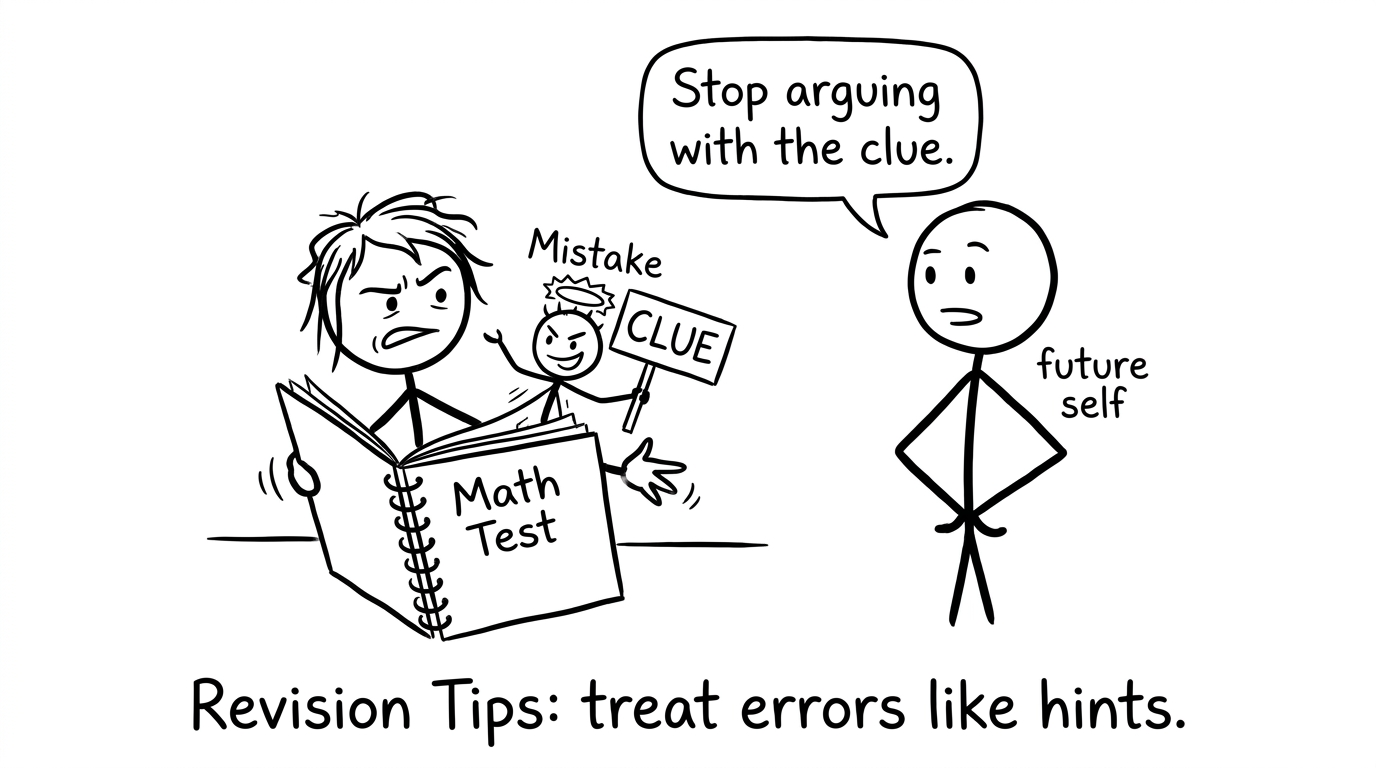 A mistake is a clue comic
