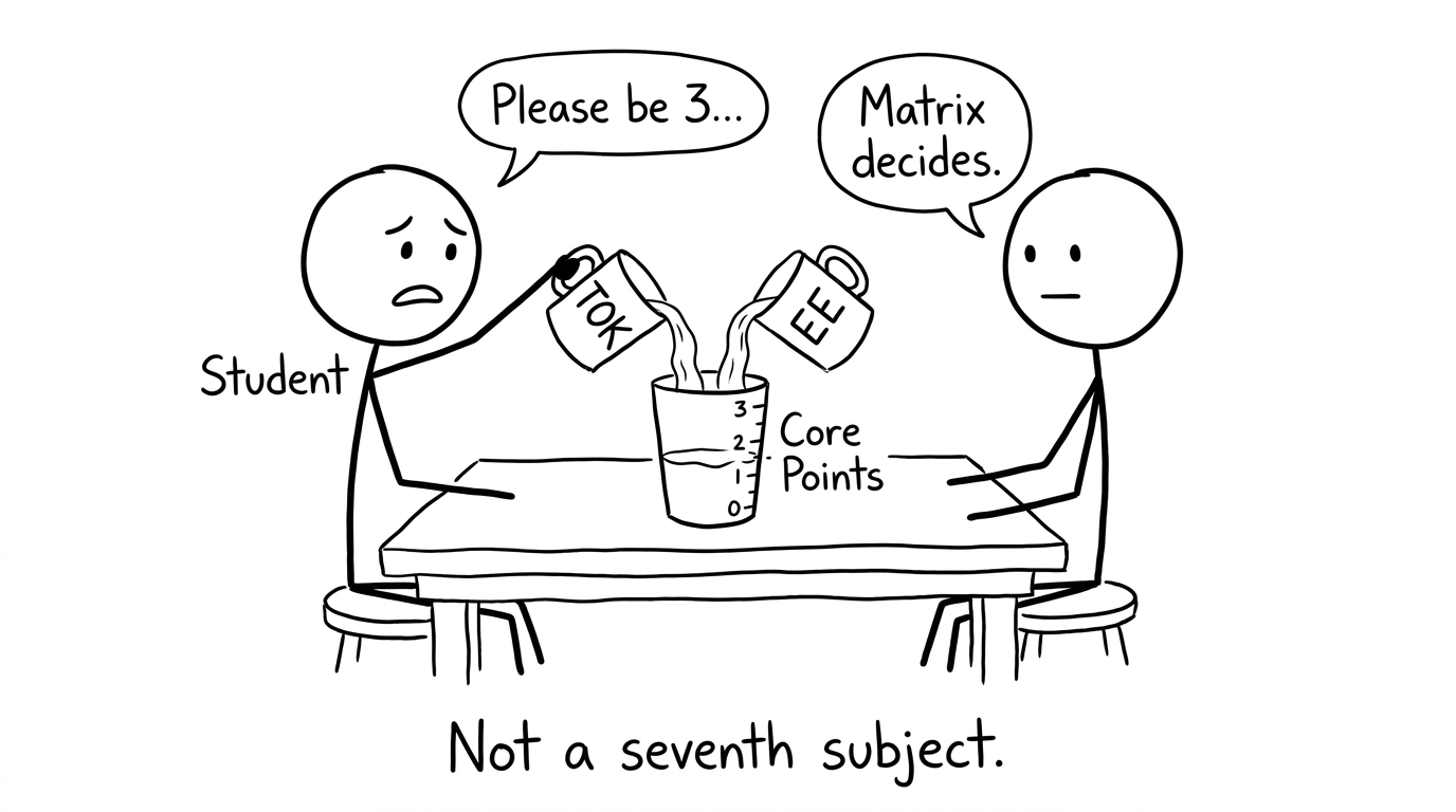 TOK EE core points comic