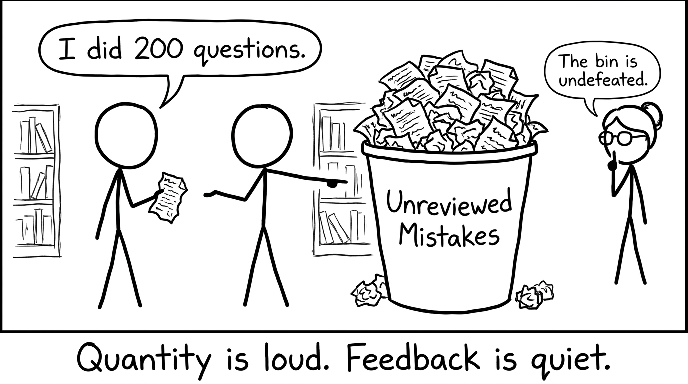 Unreviewed mistakes comic