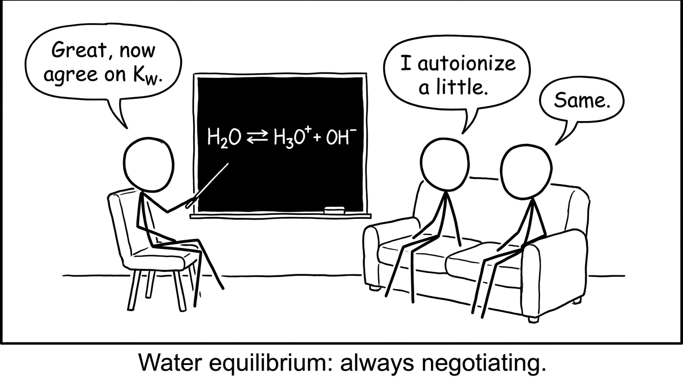 Water equilibrium counseling joke