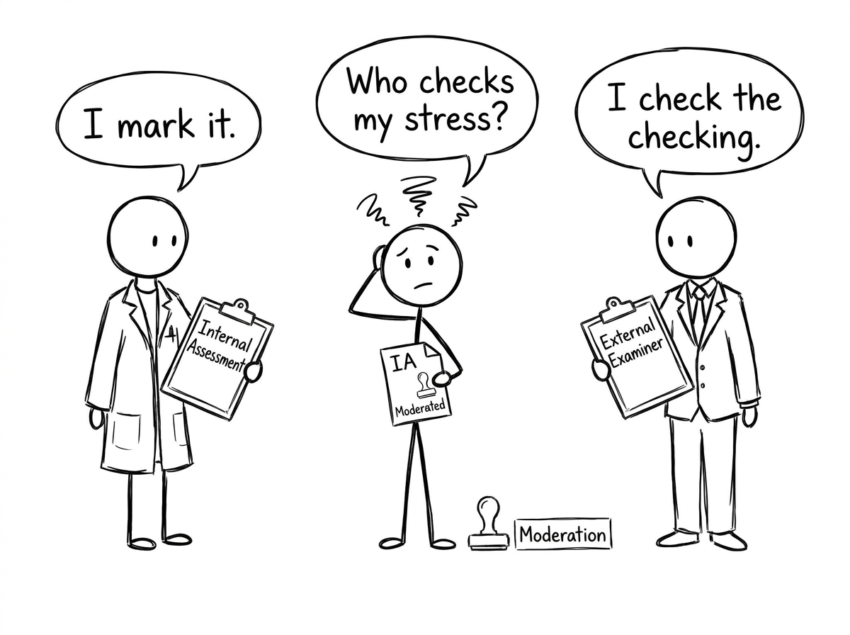 IA moderation comic