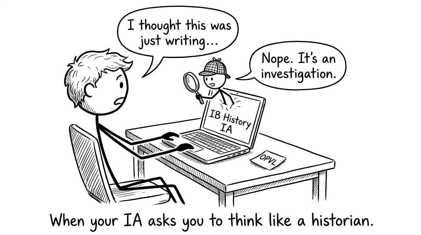 When your IA asks you to think like a historian