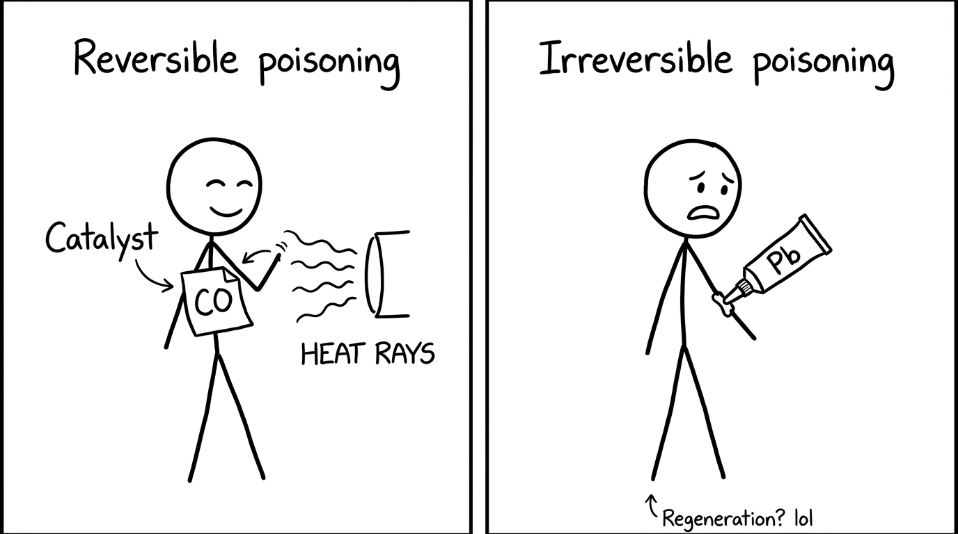 Reversible vs irreversible poisoning joke