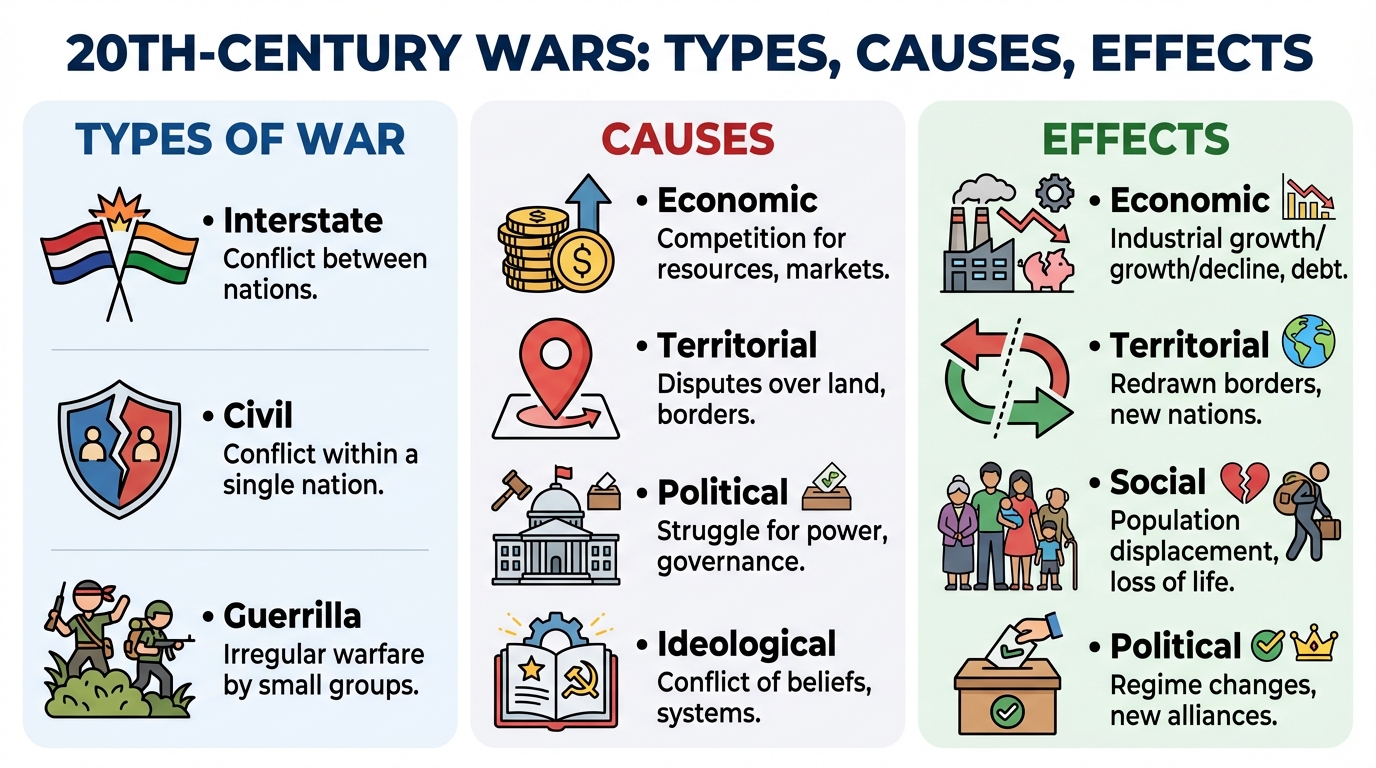 Notes for Causes and effects of 20th-century wars - IB